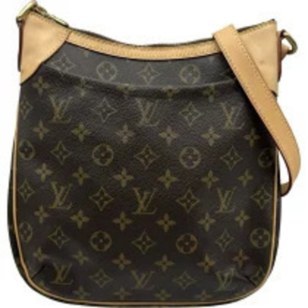 Louis Vuitton Odeon Brown Monogram Canvas Shoulder Bag